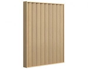 slat angle closed view