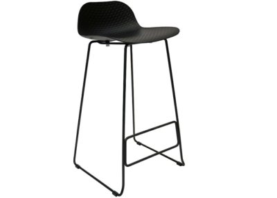 Emboss Bar Stool - Black