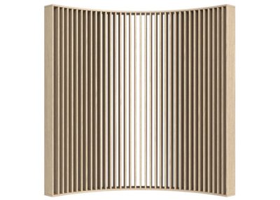 Curved Slat Wall