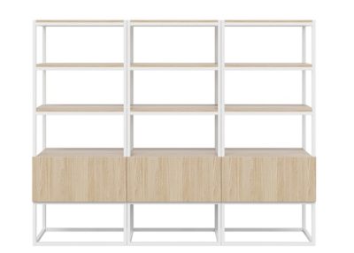 Welded Shelving Unit - White