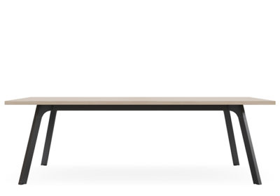 Toro Boardroom Table- Black Legs