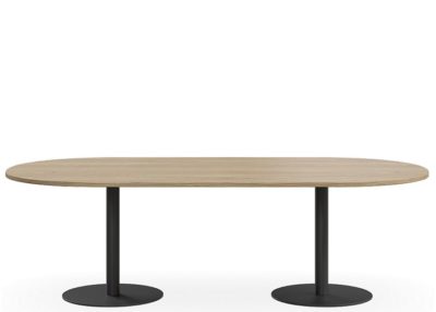 Duo Verse Boardroom Table - Black