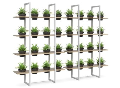 Breezeway Vertical Garden - White