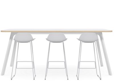 Toro High Bench - White