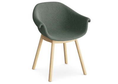 Enzo Fabric Tub Chair - Green