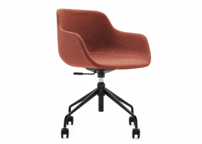 Lottie Tub Chair - Burnt Orange