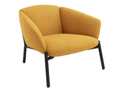 Lexi Lounge Chair - Mustard