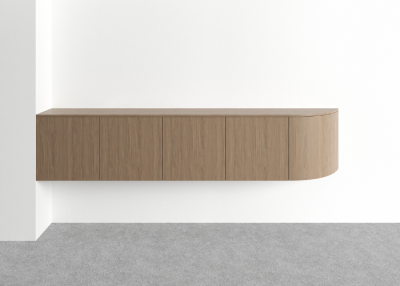 Half Curved Floating Storage